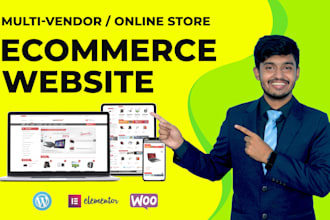 build or clone ecommerce online store website using woocommerce