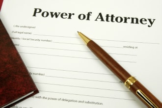 write power of attorney, lease and nda