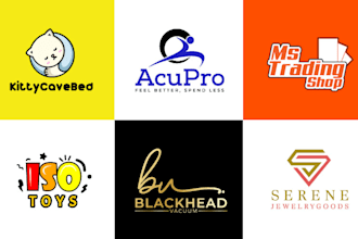 do amazon etsy ebay shopify instagram brand ecommerce shop logo design