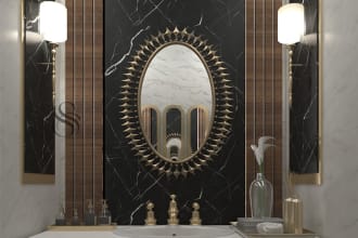 interior design your spaces with realistic 3d render