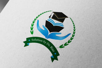 logo design an attractive and stationary