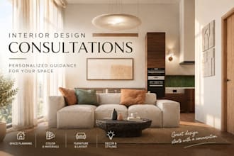 provide professional consultations for interior design