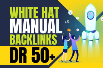 create high quality dofollow manual backlinks seo link building