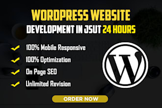 be your perfect wordpress website developer
