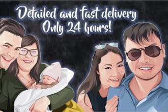 create extraordinary portraits for you, couple, family, and group