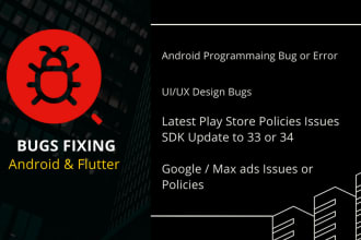 swiftly resolve android app bugs, crashes, anrs, and implement upgrades