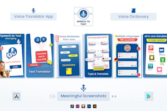 design meaningful app store play store screenshots
