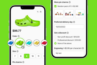 upload your products on shopify with variants
