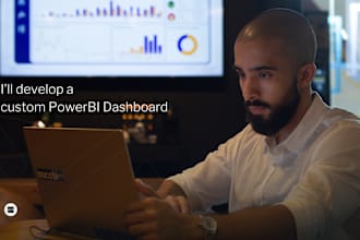 develop a custom microsoft power bi dashboard