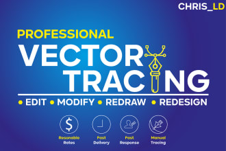edit logo, modify, redraw, redesign, vector tracing, convert to vector