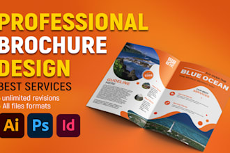 design marketing brochures, booklets, and catalogs