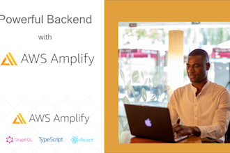 build an AWS amplify backend for your web app