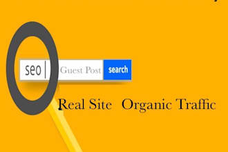 do guest posts on live mp3 site or music site backlink or link buliding service