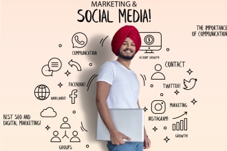 be your professional social media manager