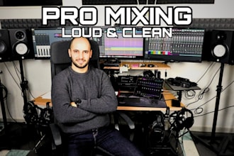 mix your song to sound loud, clean and professional