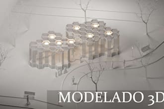 make an architectural model in 3d