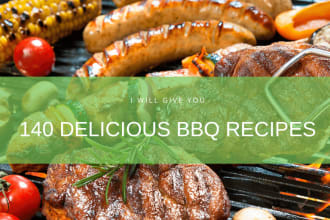 send you 140 mouthwatering BBQ recipes for outdoor camping