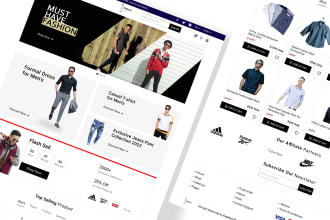 do UI UX design for your ecommerce or shopping website