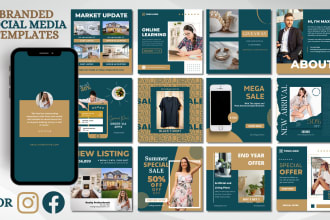 create professional social media post design