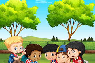 be kids book illustration and kindle book