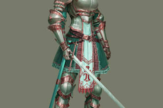 design stylize pixel art characters, props art