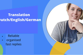 translate dutch to english or german translation