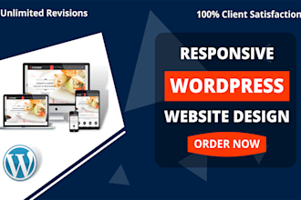 design a responsive elementor website