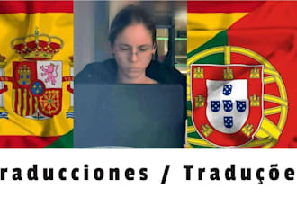 traducción profesional manual portugués español portugués con proofreading