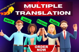 translate english to multiple languages