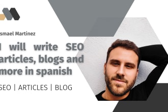 write SEO articles in spanish