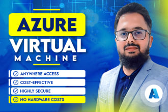configure secure azure vm for startup teams to work remotely