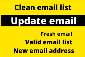 scrape targeted email list databases for marketing