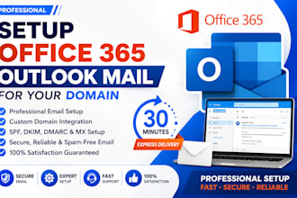 set up office 365 outlook business email for your domain in 30 minutes