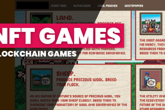 do nft gaming website   with full features