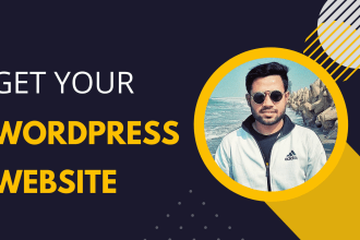 develop professional wordpress business website