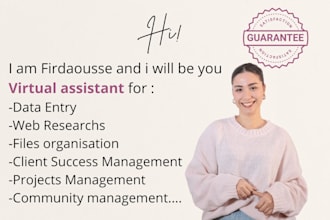 be your reliable virtual assistant to help with admin, emails, and scheduling