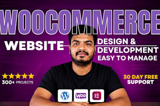 create an ecommerce website using woocommerce woodmart theme