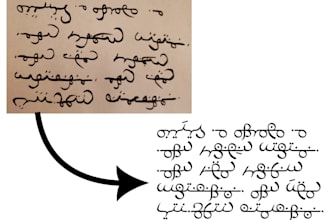 make a functional font for your conscript