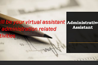 be your administrative virtual assistant