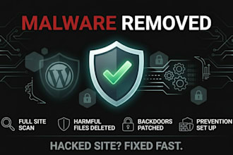 fix hacked wordpress website and remove malware