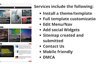 create your blogger website or google site
