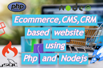 create cms website,using laravel,codeigniter,wordpress