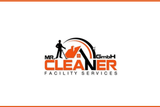 design a graceful cleaning, furniture and home furnishing logo