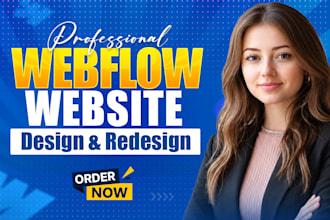 design or develop webflow website, figma to webflow, webflow landing page
