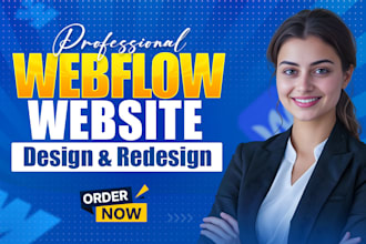 design or develop webflow website, figma to webflow, webflow landing page