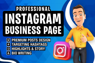 create instagram business page