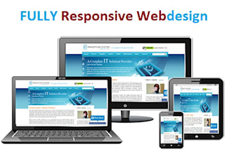 create responsive html with valid css