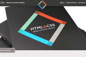 write or modify html css code