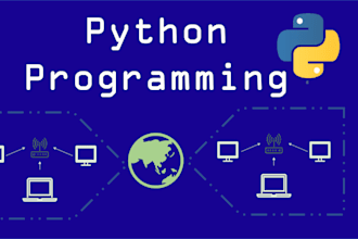 do python programming and websocket, socket coding