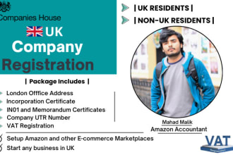 do UK company registration and vat registration